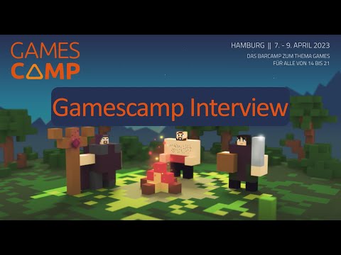 Gamescamp Interview mit Christiane und Lukas