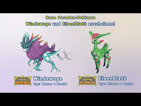 Fordere Windewoge und Eisenblatt heraus! 🌊🍃 | Pokémon Karmesin und Pokémon Purpur